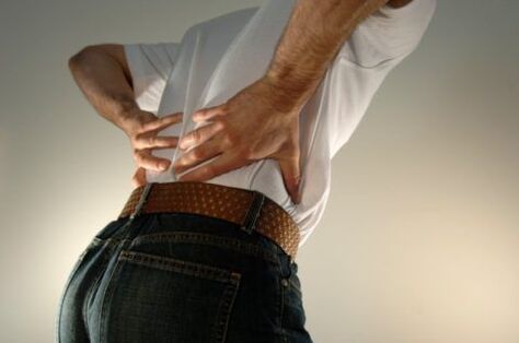 Ihe mgbu dị ala bụ ihe ịrịba ama nke osteochondrosis